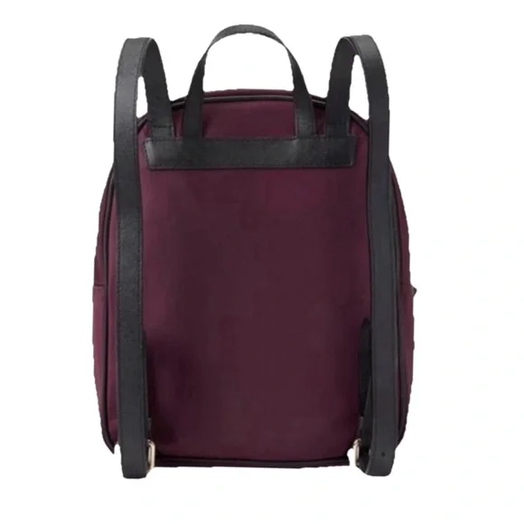 ♠️ Kate Spade Wilson Road Embellished Small Bradley Backpack Plum Purple ♠️ - Picture 7 of 10